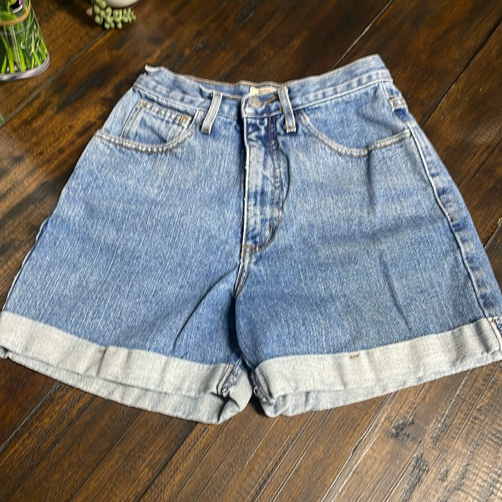 Guess Women's Cuffed Jean Shorts